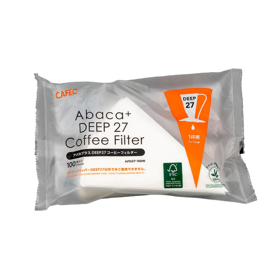 CAFEC Abaca+ Deep 27 Filter Paper