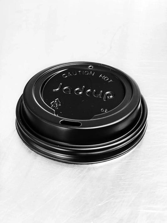 85mm PLA Cup Lids- Black (1000pcs)