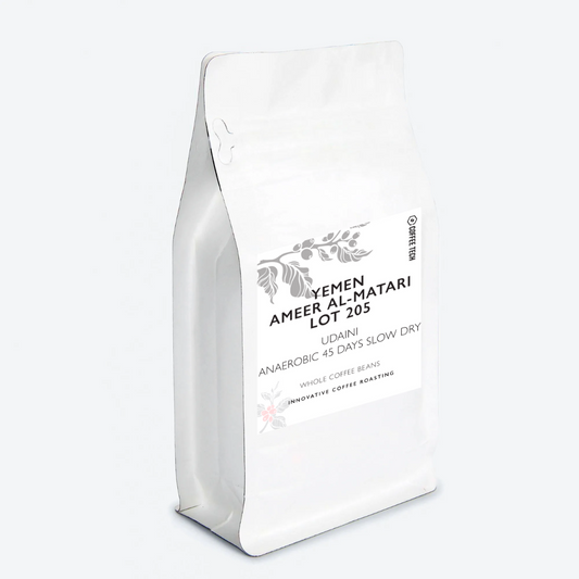 Coffee Tech - Yemen Ameer Al-Matari Lot 205 Udaini Anaerobic 45 Days Slow Dry