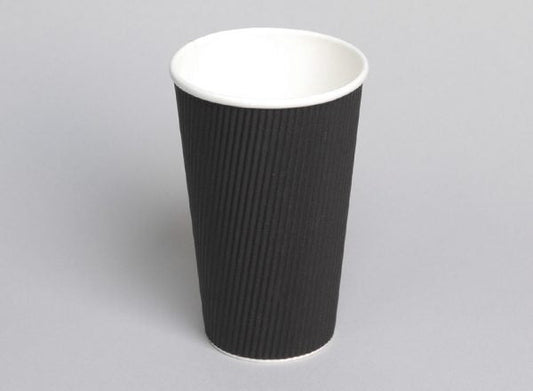 Ripple Walled PE Lined Cup 16oz